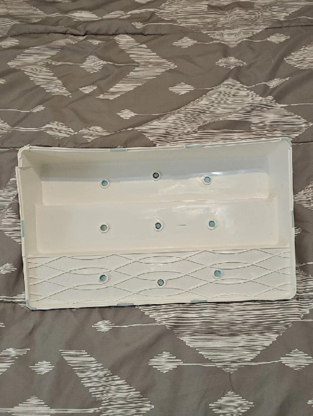 Aqua Silicone 3-Tier Non-Slip Step Organizer